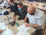 Podpisanie umowy z WFOŚiGW w Warszawie, foto nr 1, OSP Belsk Duży