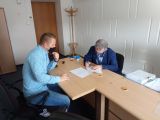 Podpisanie umowy na dotację dla GUKS Belsk Duży, foto nr 2, S. Musiałowski